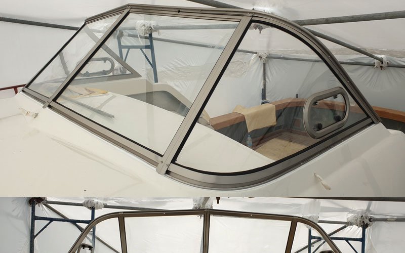 ALEXINEMIO BOAT WINDSHIELDS offers products that cover various needs on constructions using acrylic sheets specialized on boat windshield manufacturing.