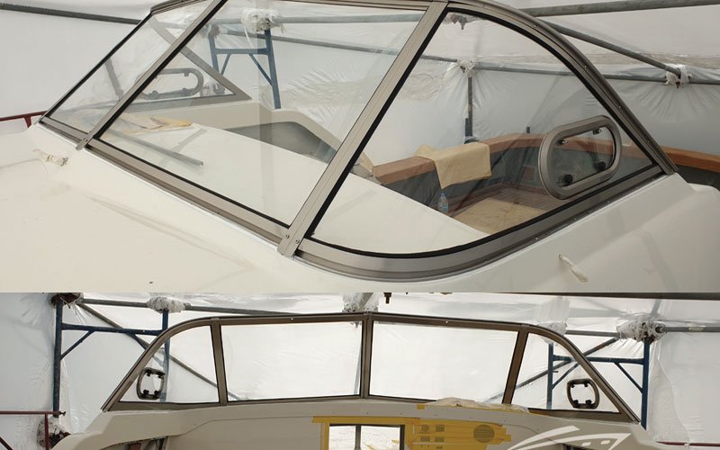 ALEXINEMIO BOAT WINDSHIELDS offers products that cover various needs on constructions using acrylic sheets specialized on boat windshield manufacturing.