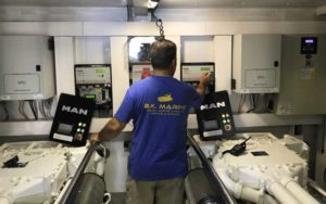 B.K. MARINE - BESSAS KARAGIANNIS & CO operates in the field of maintenance and sale of genuine MAN Engines marine engine.