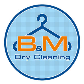 B AND M DRY CLEANING Logo