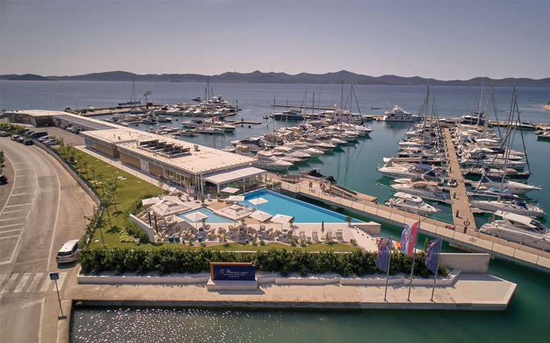 A top-of-the-line boutique marina in Croatia's ancient city of Zadar, D-Marin Borik is a fantastic gateway to the island-dotted Adriatic coast!