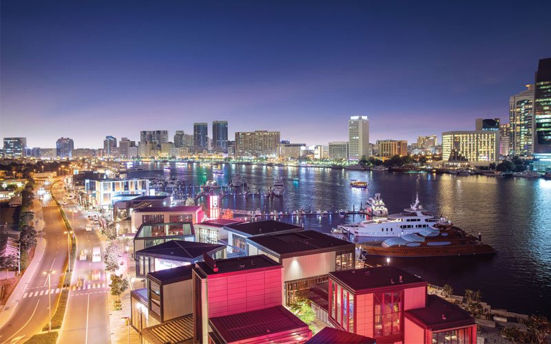 D-Marin Al Seef marina an exclusive quay sits in old Dubai, UAE, a vibrant space where Dubai’s heritage and culture meets!