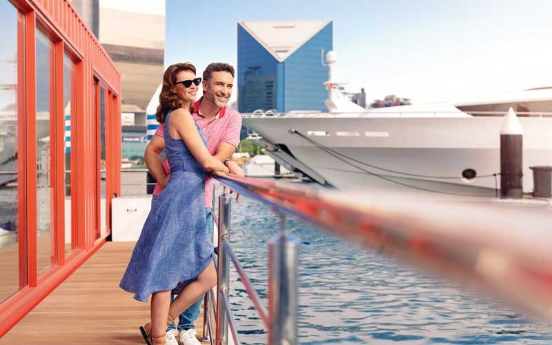 D-Marin Al Seef marina an exclusive quay sits in old Dubai, UAE, a vibrant space where Dubai’s heritage and culture meets!