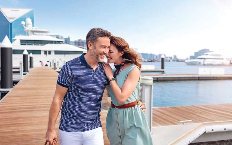 D-Marin Al Seef marina an exclusive quay sits in old Dubai, UAE, a vibrant space where Dubai’s heritage and culture meets!