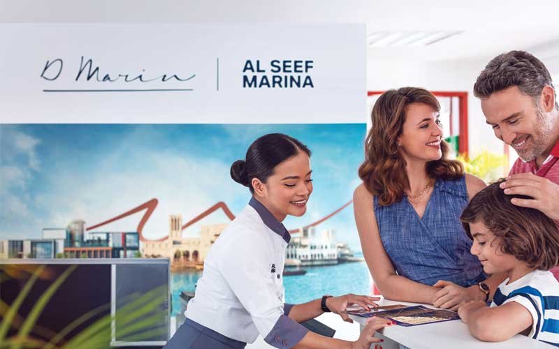 D-Marin Al Seef marina an exclusive quay sits in old Dubai, UAE, a vibrant space where Dubai’s heritage and culture meets!