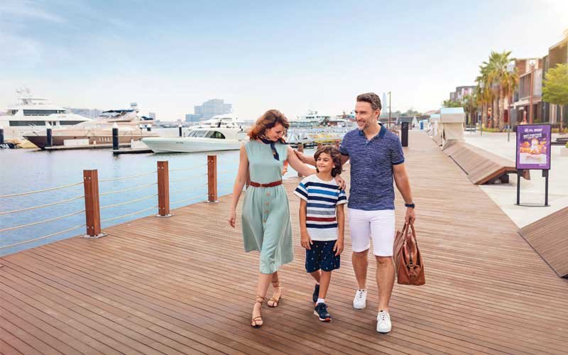 D-Marin Al Seef marina an exclusive quay sits in old Dubai, UAE, a vibrant space where Dubai’s heritage and culture meets!