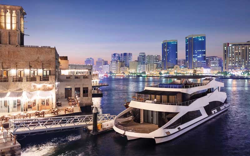 D-Marin Al Seef marina an exclusive quay sits in old Dubai, UAE, a vibrant space where Dubai’s heritage and culture meets!