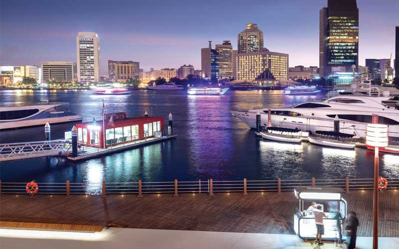 D-Marin Al Seef marina an exclusive quay sits in old Dubai, UAE, a vibrant space where Dubai’s heritage and culture meets!