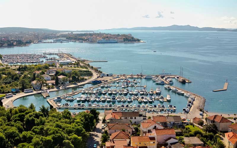 A top-of-the-line boutique marina in Croatia's ancient city of Zadar, D-Marin Borik is a fantastic gateway to the island-dotted Adriatic coast!