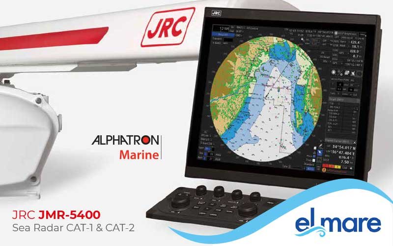El MARE Marine Electronics / JRC JMR-5400 Sea radar