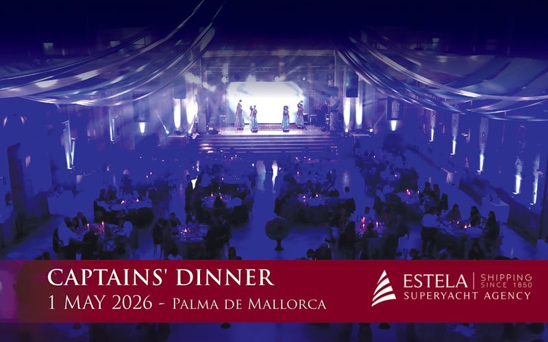 Estela’s Captains’ Dinner is an invitation-only evening reserved for captains and event sponsors/partners. Held on 1 May 2026!