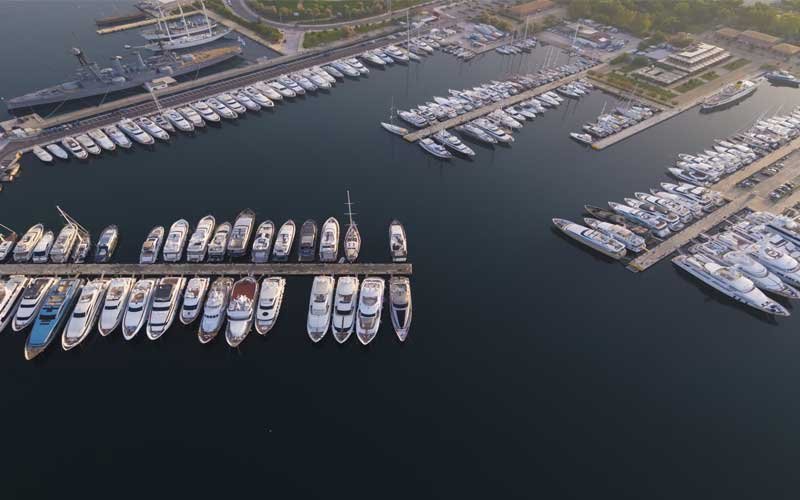Flisvos Marina is the Mega Yachts Luxury Marina in Greece
