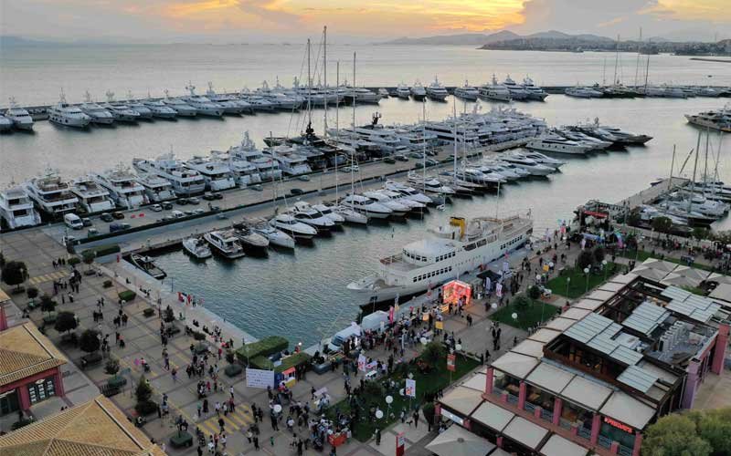 Flisvos Marina is the Mega Yachts Luxury Marina in Greece