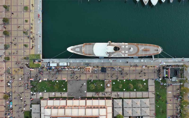 Flisvos Marina is the Mega Yachts Luxury Marina in Greece