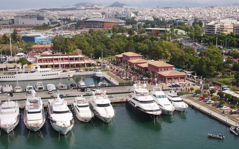 Flisvos Marina is the Mega Yachts Luxury Marina in Greece