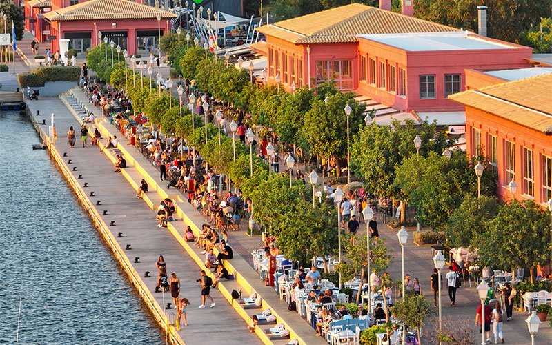 Flisvos Marina is the Mega Yachts Luxury Marina in Greece