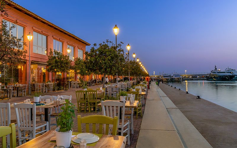 Flisvos Marina is the Mega Yachts Luxury Marina in Greece