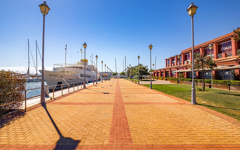 Flisvos Marina is the Mega Yachts Luxury Marina in Greece