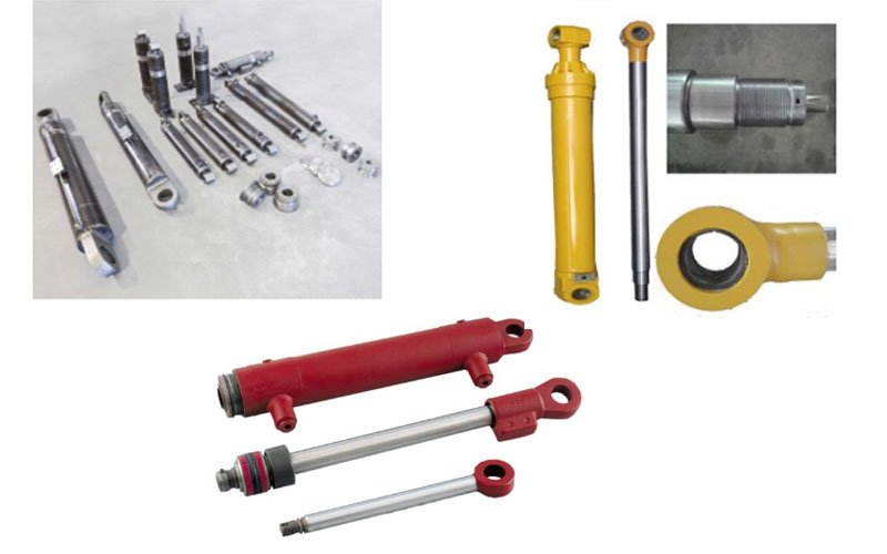 Custom-manufactured hydraulic cylinders and mechanical components by General Constructions Ifaistus.