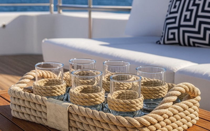 IN SALT luxury yacht accessories and contemporary lifestyle essentials for elegant onboard living