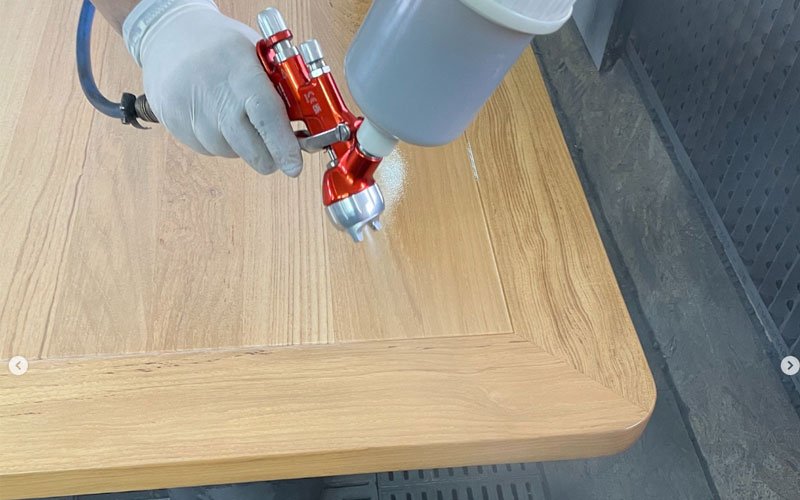 Yacht Exterior! Construction of a wooden table. by the expert team of Sea Coat Innovations!