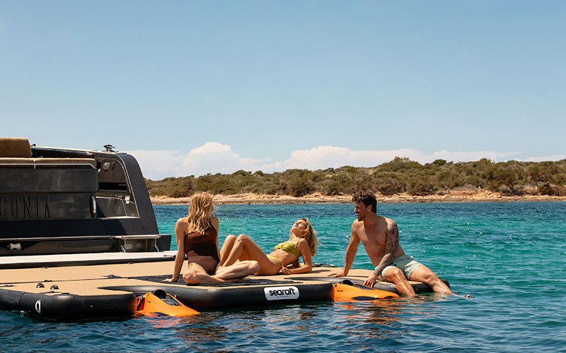 Searaft Is The Leading Manufacturer Of Customized Inflatable Marine Platforms. Any platform is designed and customized according to specific use.