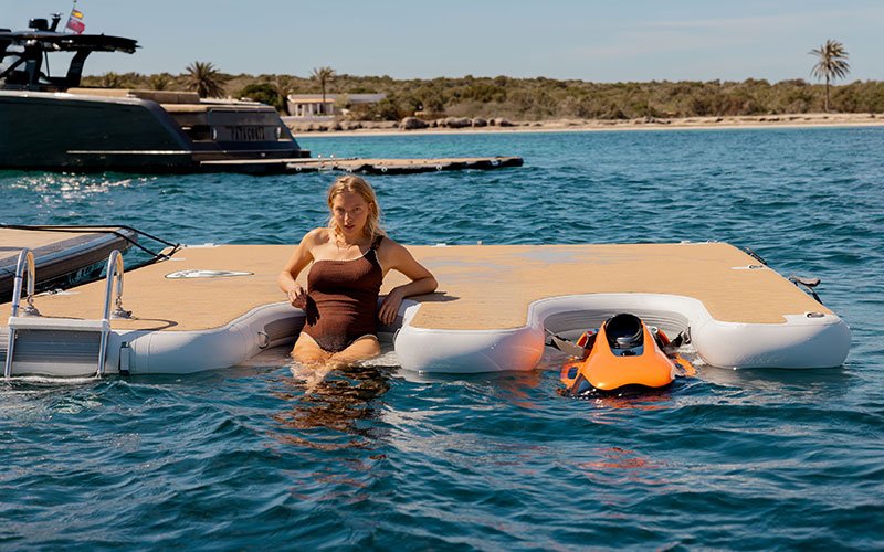 Searaft Is The Leading Manufacturer Of Customized Inflatable Marine Platforms. Any platform is designed and customized according to specific use.