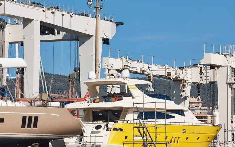 Luxury yachts, marine vessels and professional maritime services by TKC Marine Solutions, including yacht operations, port services, marine engineering and offshore support.
