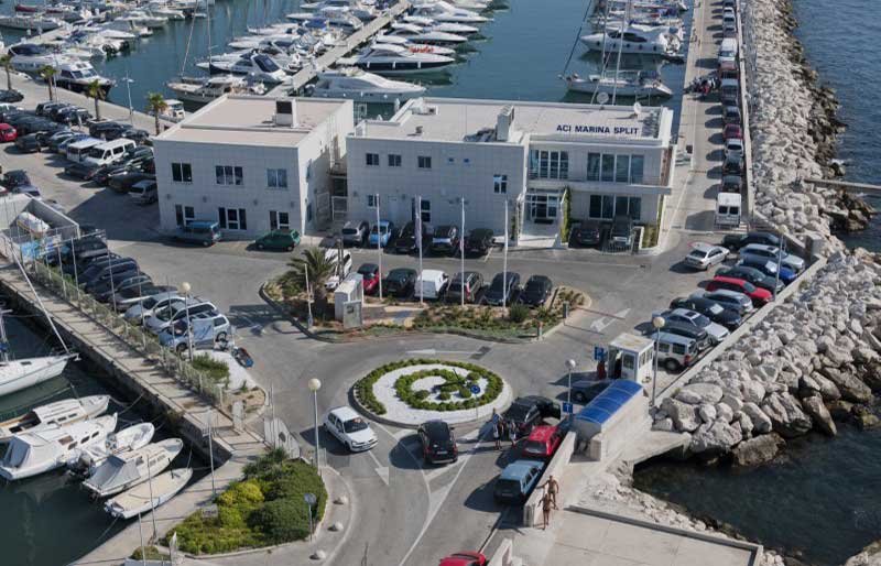 ACI Marina Split is open all year round, its long breakwater providing excellent protection from rough seas and southerly winds.