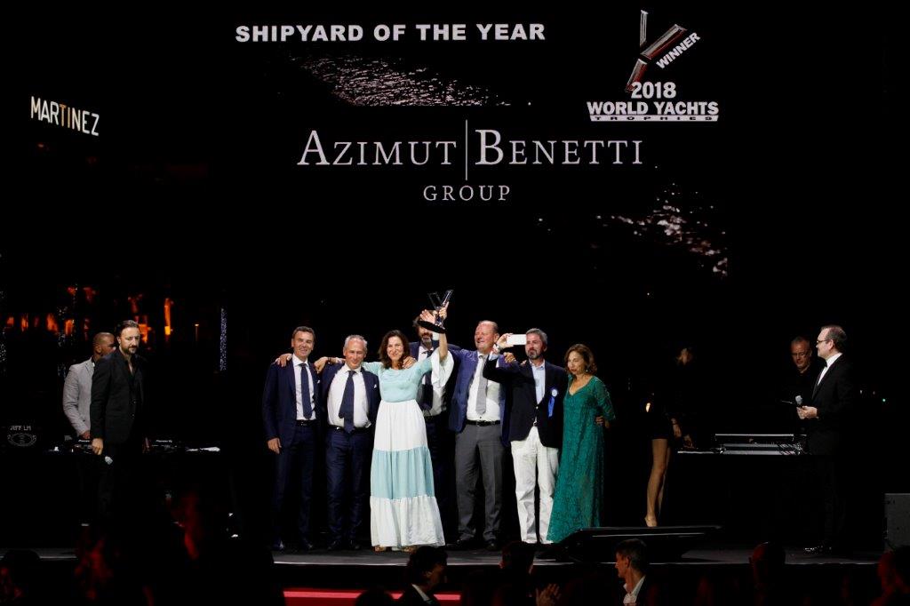 AZIMUT|BENETTI GROUP IS “SHIPYARD OF THE YEAR” ! in the Cannes Yachting Festival, they conquering the coveted title of “Shipyard of the Year”.