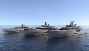 Zuccon International Project Designs The Heritage Line For Perini Navi Launched At The Monaco Yacht Show 2018. Three new Heritage models!