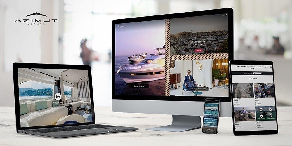 AZIMUT YACHTS Announces Virtual Loung and an Upcoming e-Boat Show. The inaugural e-Boat Show, running from 27 to 30 May and it's a digital event.