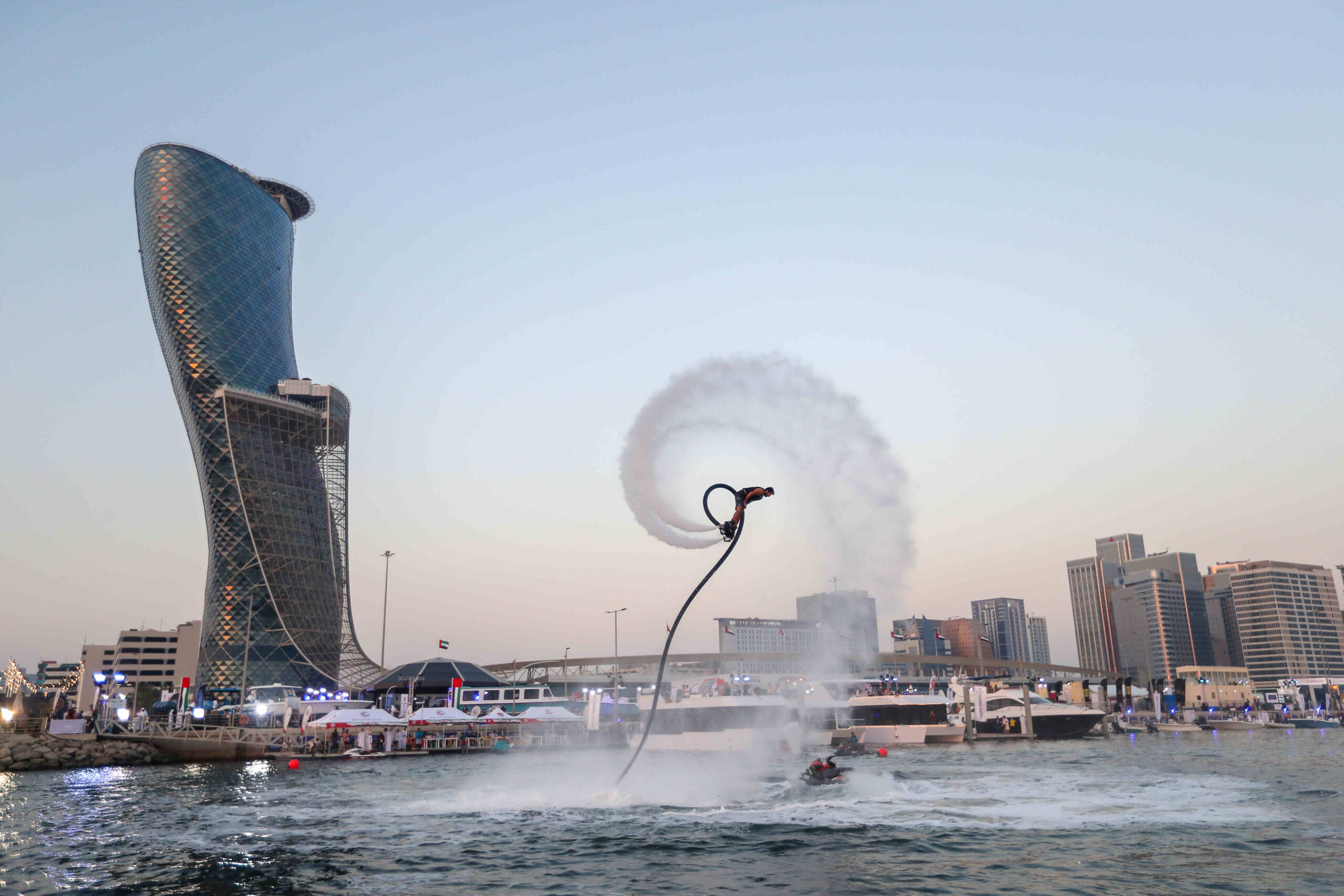 bu Dhabi International Boat Show 2021 hosts championships and activities during its third day amid a large public turnout