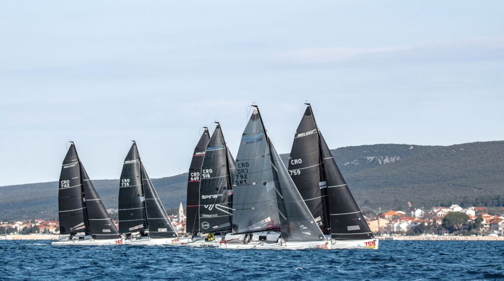 25 crews from Croatia, Italy, Slovenia and Hungary on the record-breaking CRO Melges 24 Cup regatta in Opatija!
