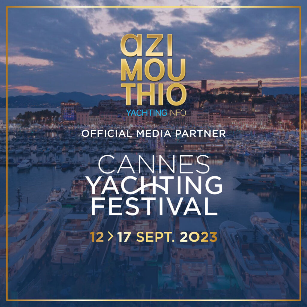 Azimouthio Media Partner of  the Cannes Yachting Festival 2023