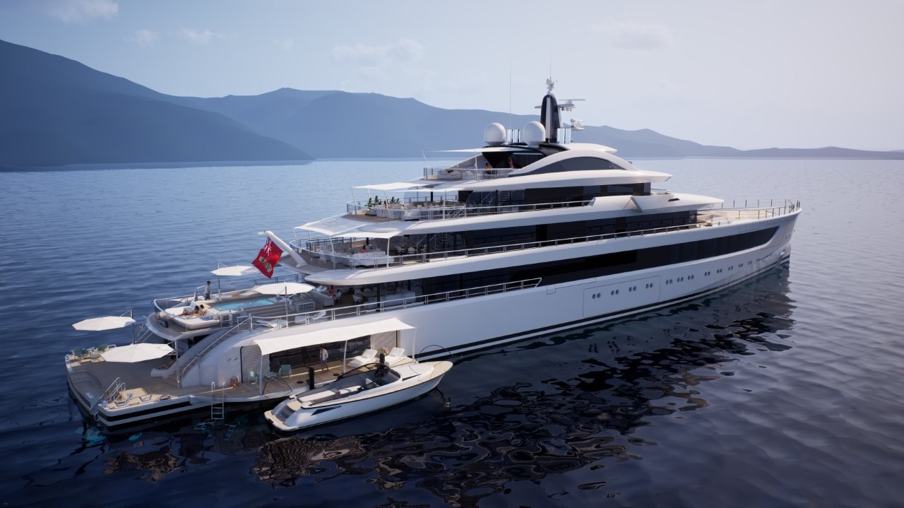 New Features Of The 85m Giga Yacht Revealed At The Palm Beach International Boat Show