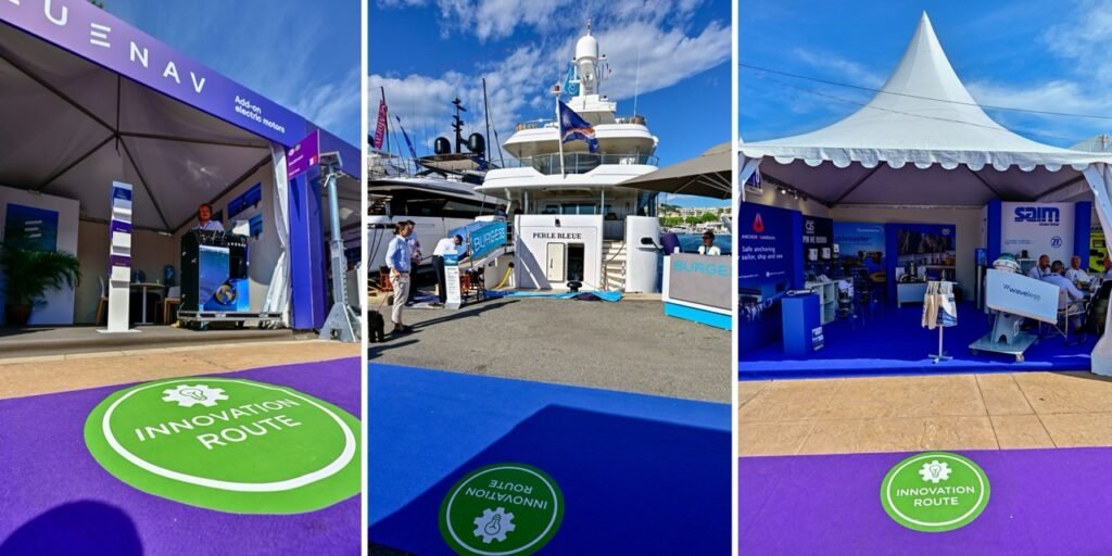 The “Innovation Route” At The 2025 Cannes Yachting Festival: Innovation Serving The Experience And Decarbonised Yachting 