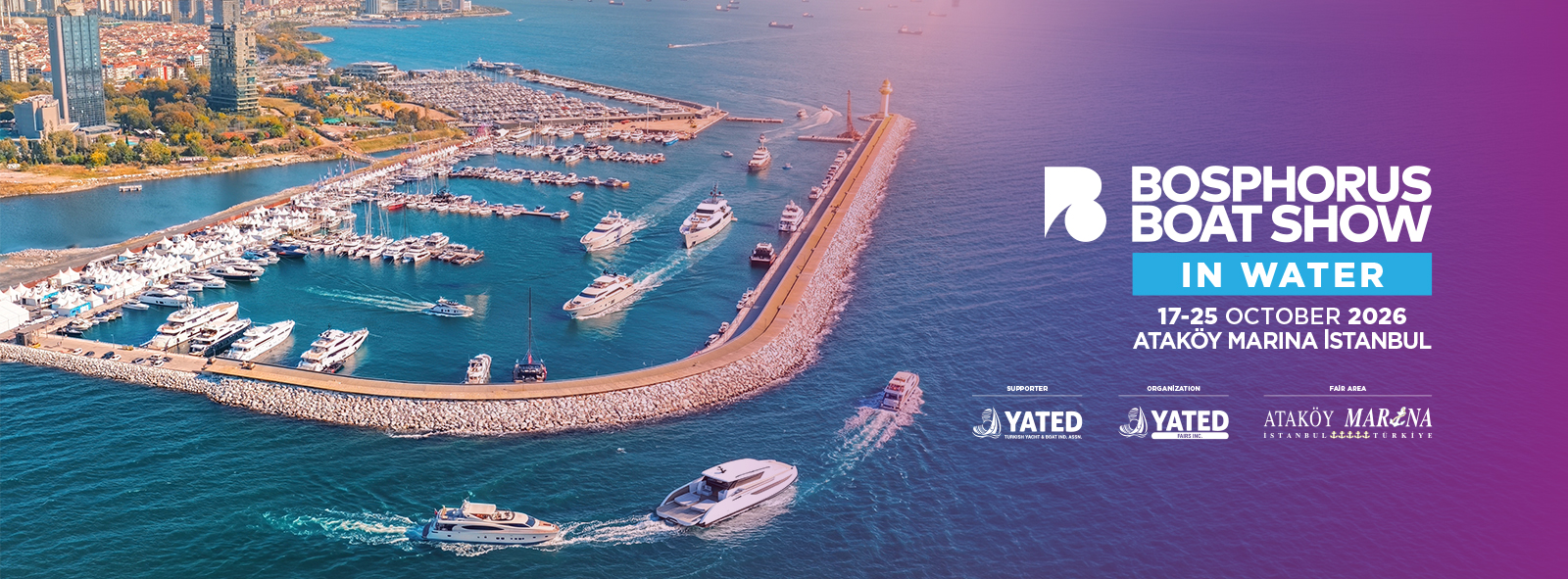 Bosphorus Boat Show In-Water 2026 to Welcome the Marine Industry to Istanbul